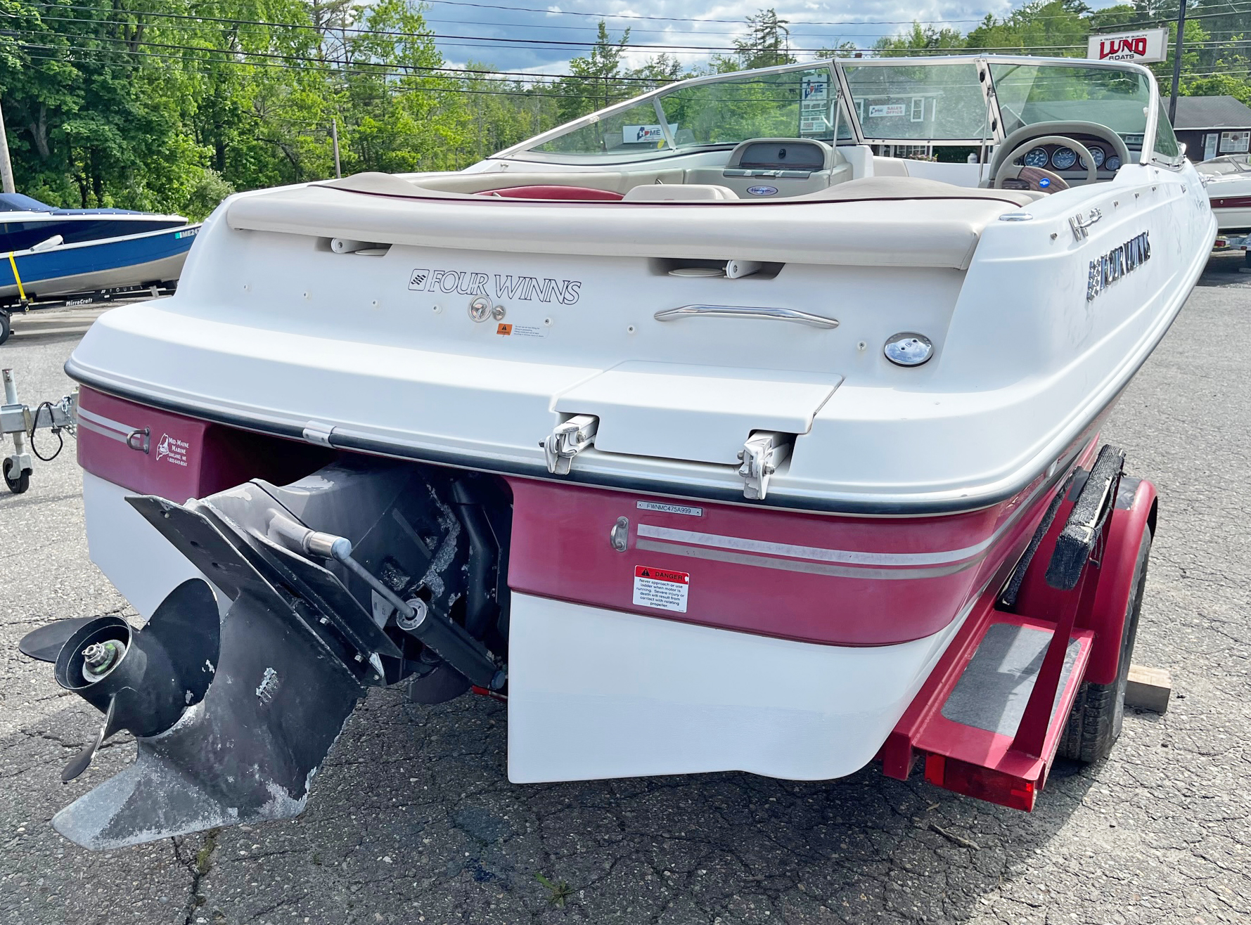1999 Four Winns Horizon 190 Bow Rider - Photo 9